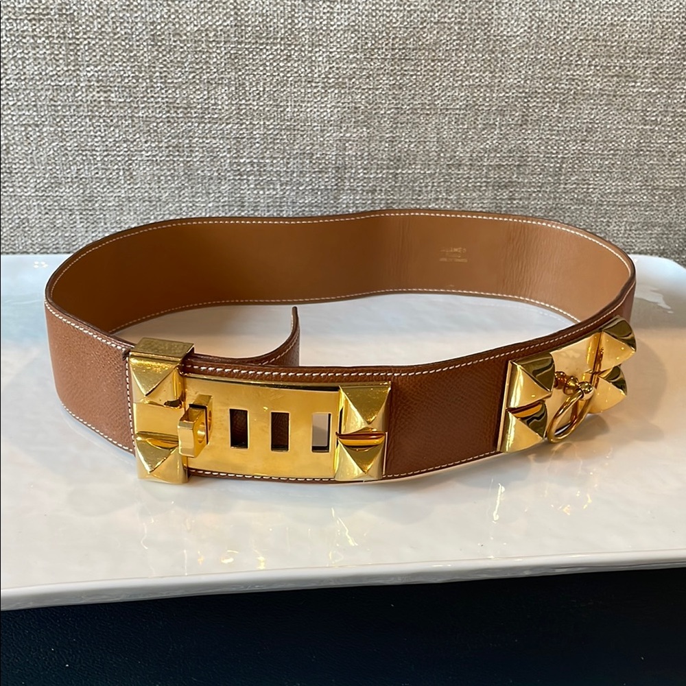Hermes Collier De Chien belt sz 72